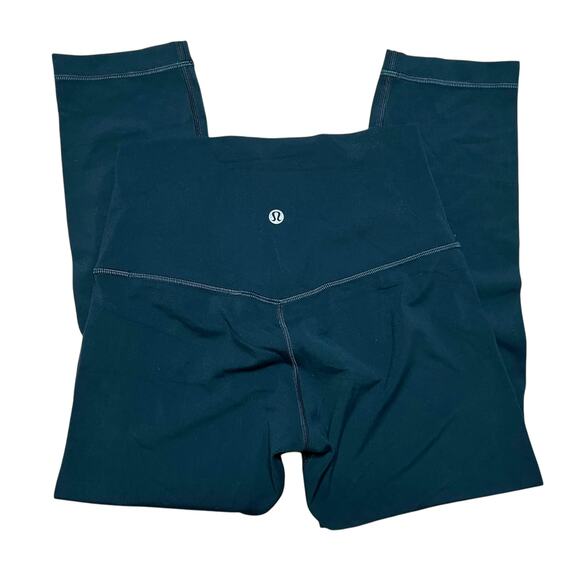 Lululemon Align High-Rise Crop Leggings 21" Submarine Size 4 - Picture 1 of 4